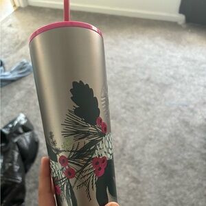 Limited Edition Holiday Berry Starbucks cup. Venti size, Never been used before.